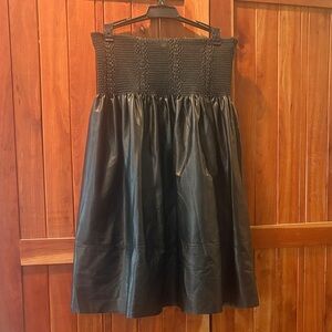 Current Air Black Strapless Dress from Anthropologie